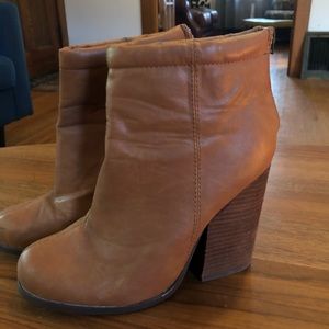 Brown booties